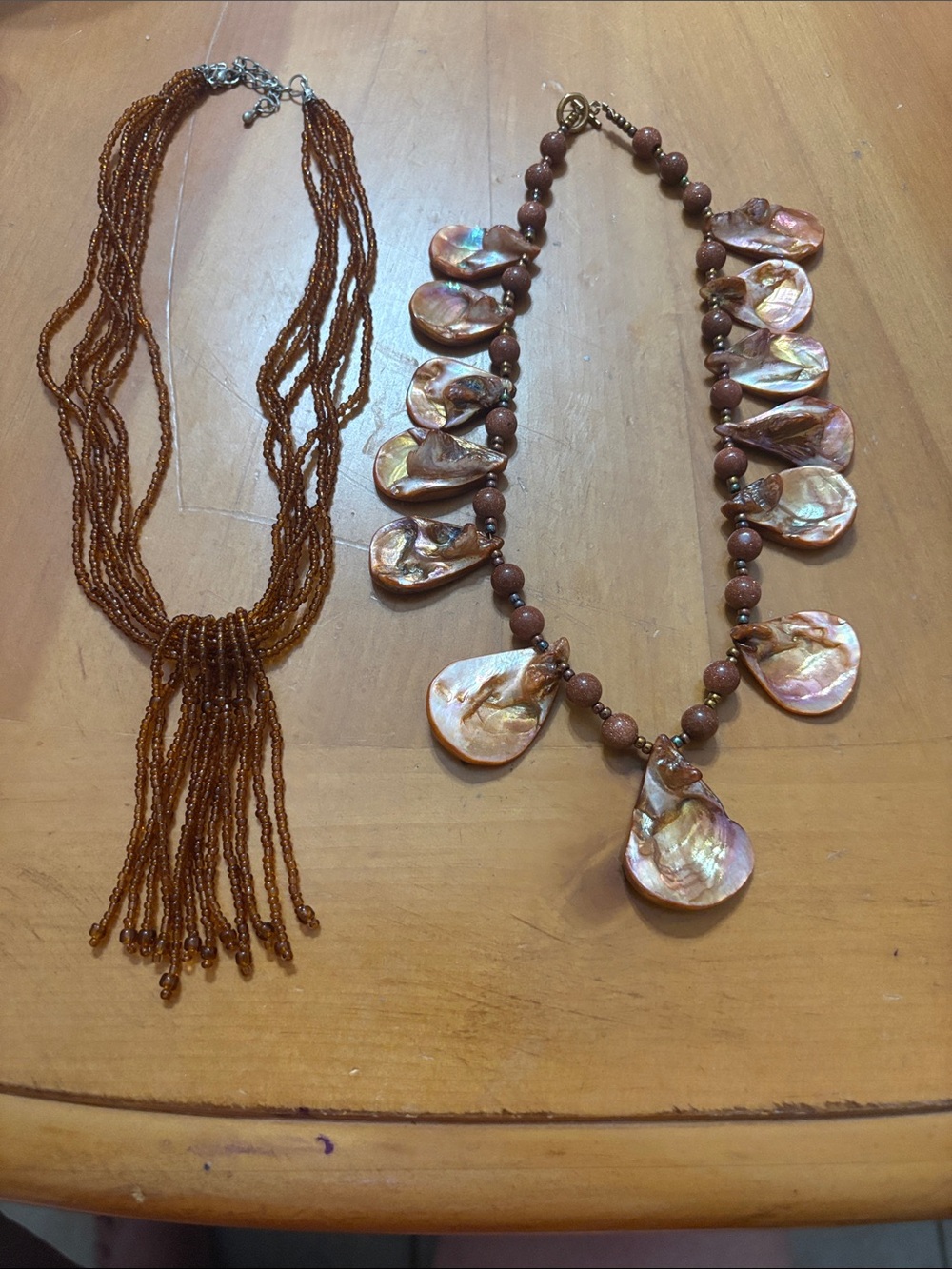 2 boho necklaces - Picture 2 of 2